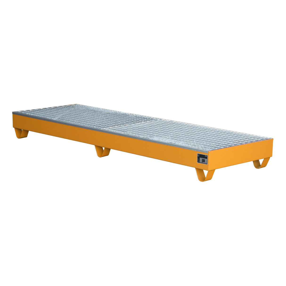 BAUER Südlohn Auffangwanne 2000 Typ 2042 / 2043 RAL 2000 Gelborange - Art.-Nr. 4471-18-0000-1