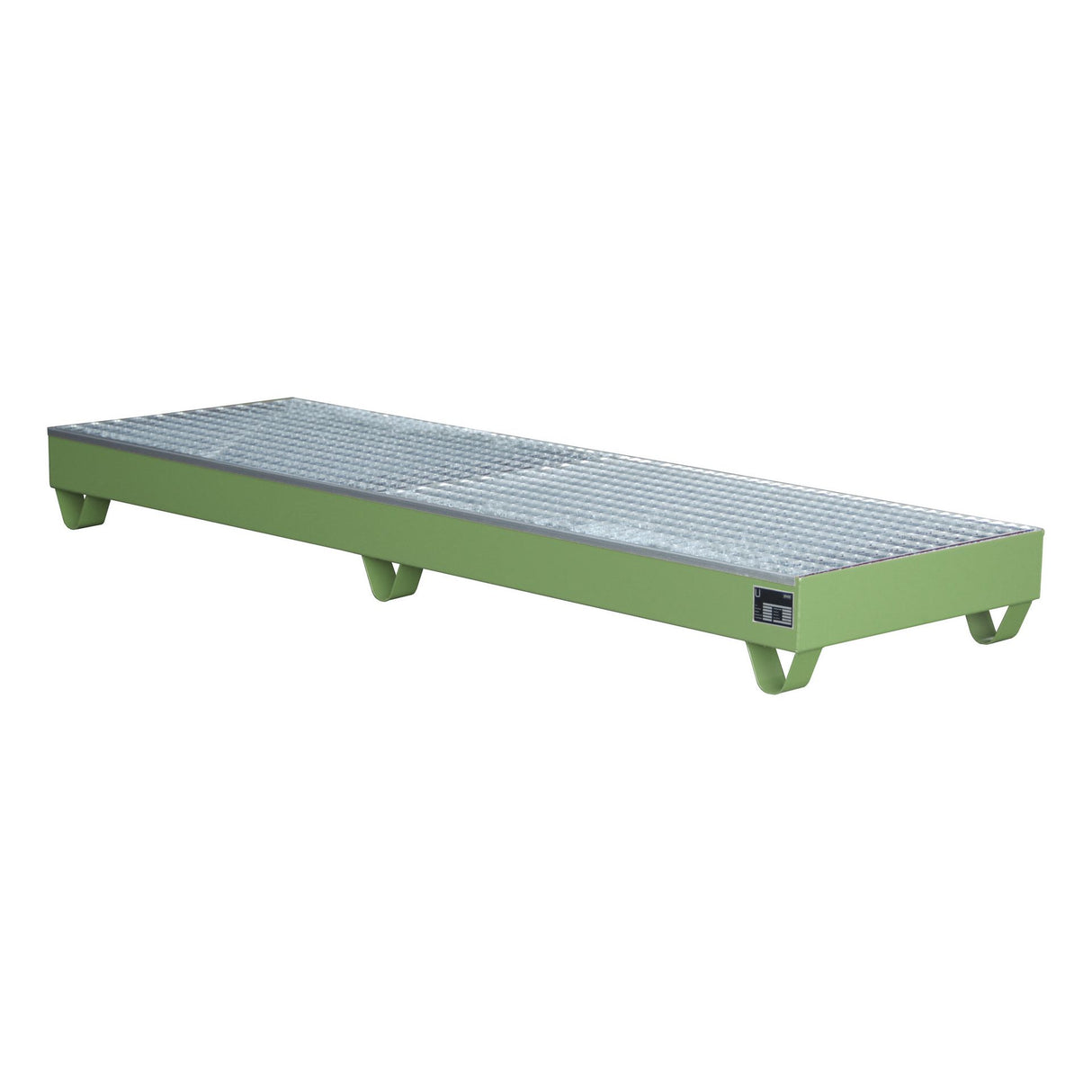 BAUER Südlohn Auffangwanne 2000 Typ 2042 / 2043 RAL 6011 Resedagrün - Art.-Nr. 4471-18-0000-4