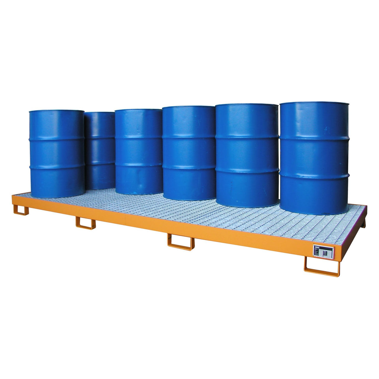 BAUER Südlohn Auffangwanne Typ AW-10 RAL 2000 Gelborange - Art.-Nr. 4471-40-0000-1