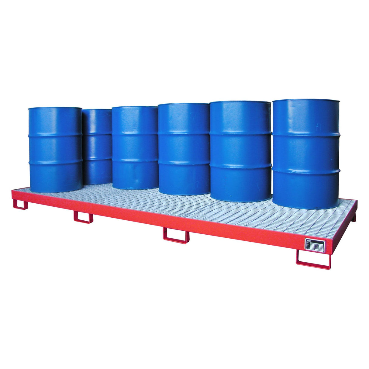 BAUER Südlohn Auffangwanne Typ AW-10 RAL 3000 Feuerrot - Art.-Nr. 4471-40-0000-2