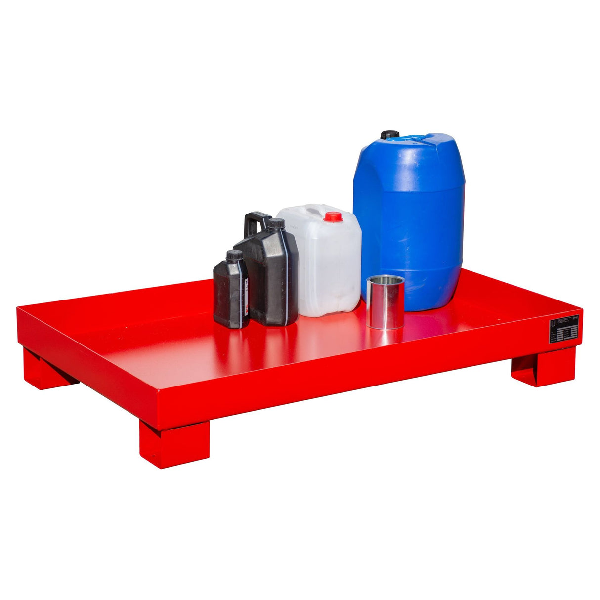 BAUER Südlohn Auffangwanne Typ AW 60-3 RAL 3000 Feuerrot - Art.-Nr. 4471-50-0000-2