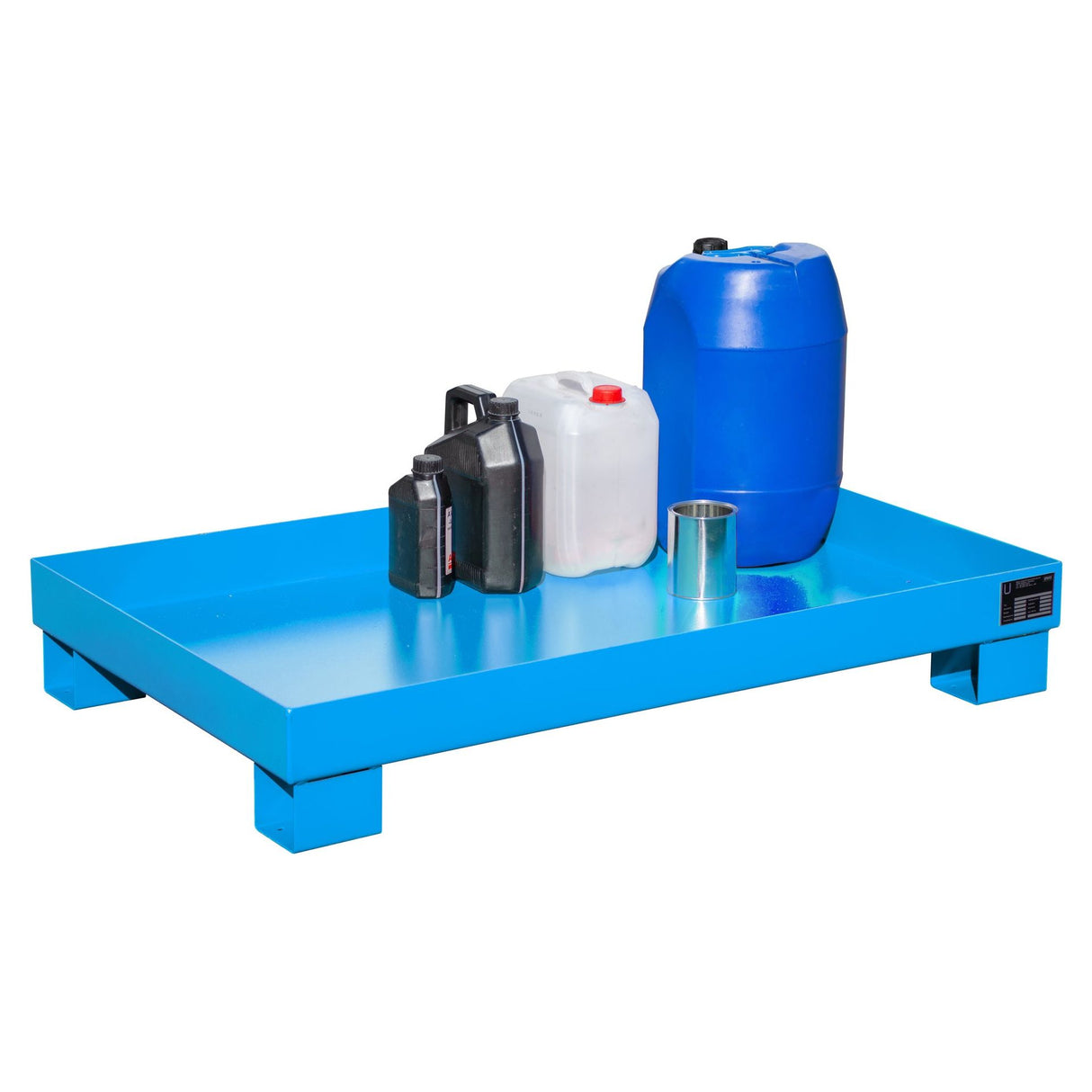 BAUER Südlohn Auffangwanne Typ AW 60-3 RAL 5012 Lichtblau - Art.-Nr. 4471-50-0000-3