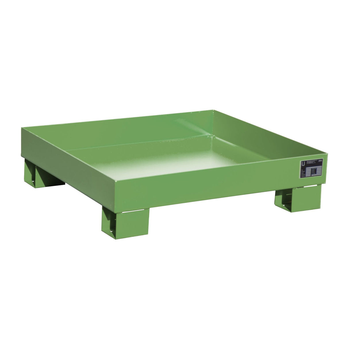 BAUER Südlohn Auffangwanne Typ AW 60-2 RAL 6011 Resedagrün - Art.-Nr. 4471-51-0000-4