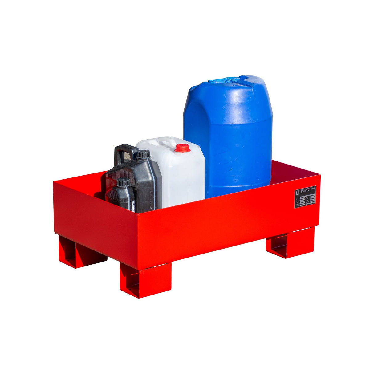 BAUER Südlohn Auffangwanne Typ AW 60-1 RAL 3000 Feuerrot - Art.-Nr. 4471-52-0000-2