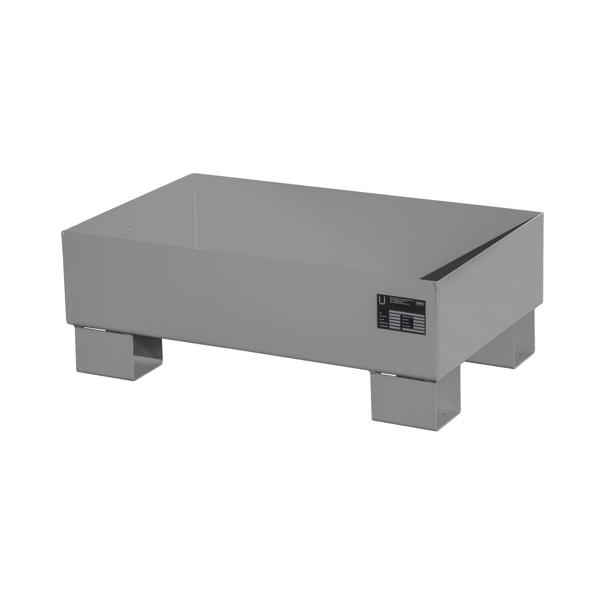 BAUER Südlohn Auffangwanne Typ AW 60-1 RAL 7005 Mausgrau - Art.-Nr. 4471-52-0000-5