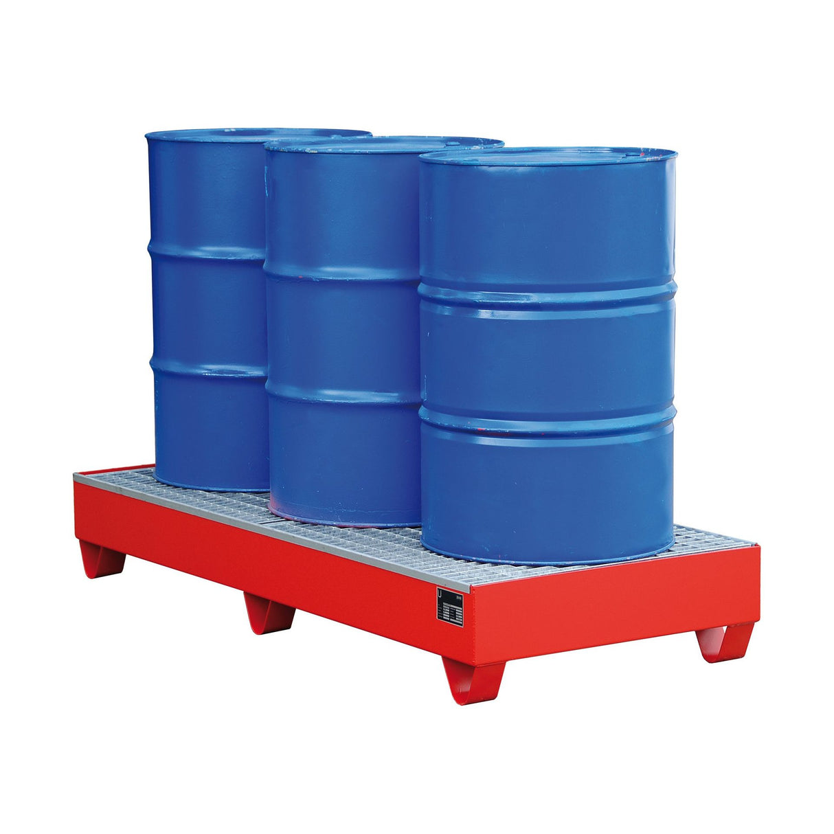 BAUER Südlohn Auffangwanne 2000 Typ 2050 / 2051 RAL 3000 Feuerrot - Art.-Nr. 4471-72-0000-2