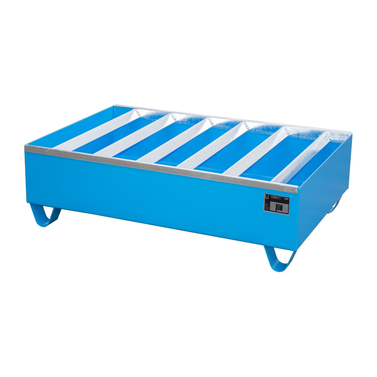 BAUER Südlohn Profilwanne Typ PW 200-2 RAL 5012 Lichtblau - Art.-Nr. 4471-82-0000-3