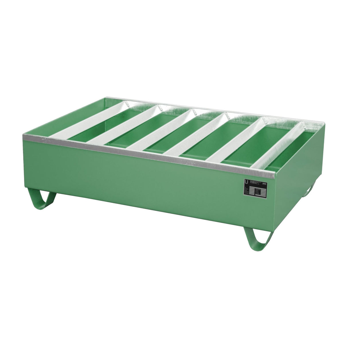 BAUER Südlohn Profilwanne Typ PW 200-2 RAL 6011 Resedagrün - Art.-Nr. 4471-82-0000-4