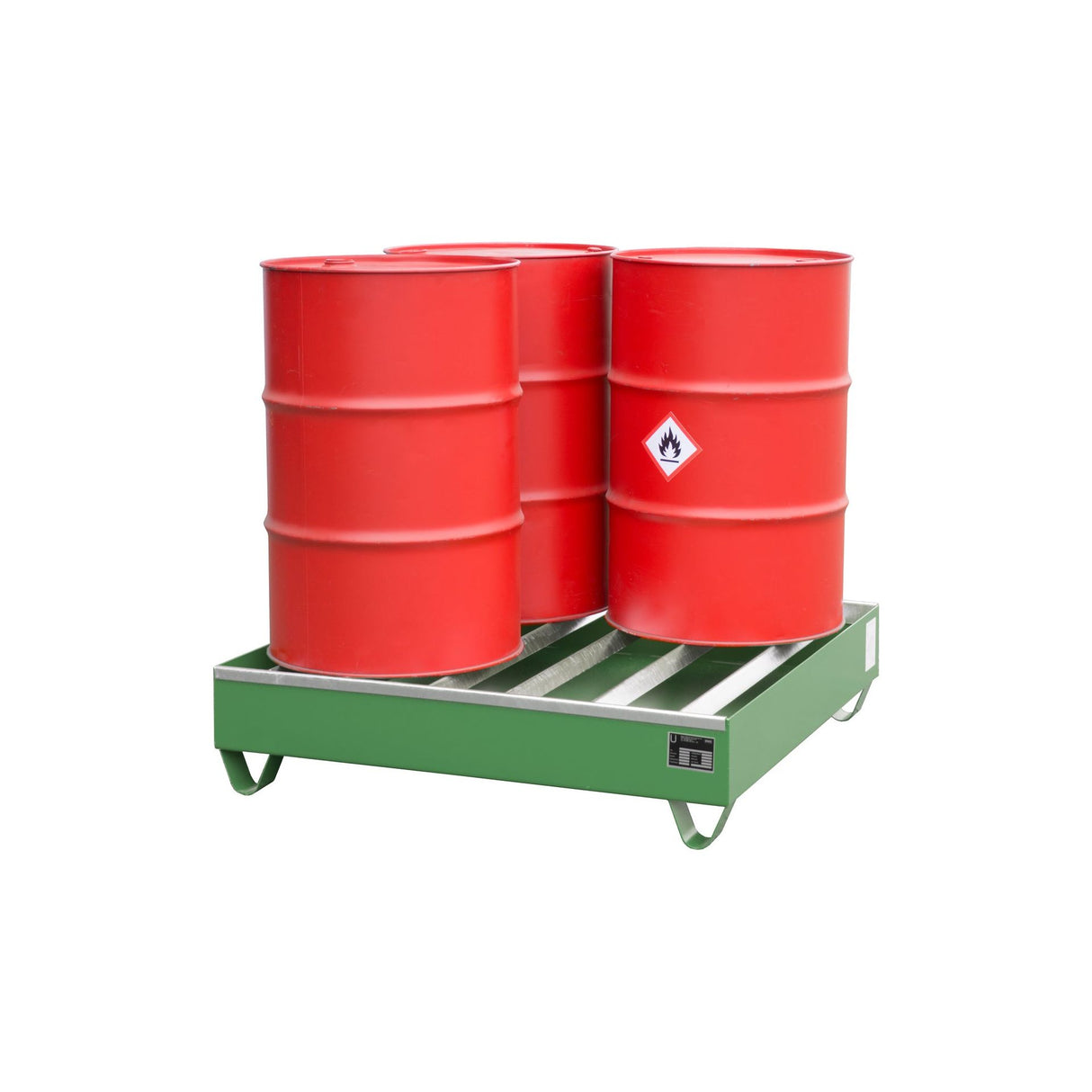 BAUER Südlohn Profilwanne Typ PW 200-4 RAL 6011 Resedagrün - Art.-Nr. 4471-83-0000-4