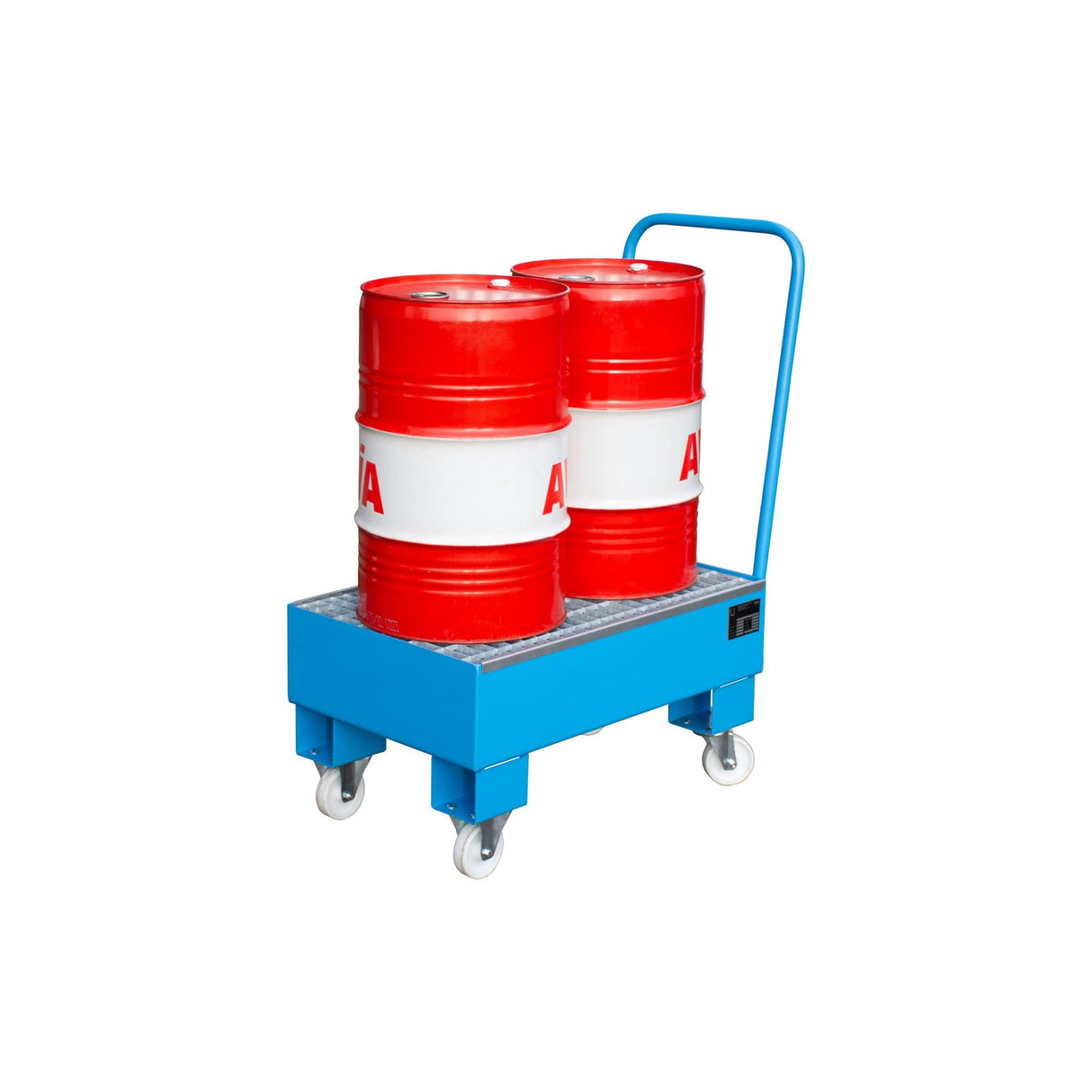 BAUER Südlohn Fahrbare Auffangwanne Auffangwanne Typ AW 60-1 SR RAL 5012 Lichtblau - Art.-Nr. 4471-92-0000-3