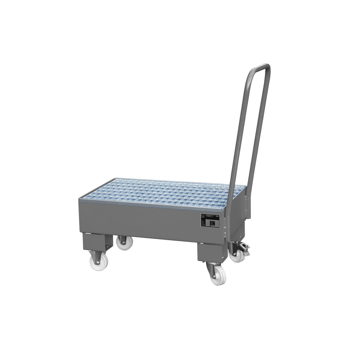 BAUER Südlohn Fahrbare Auffangwanne Auffangwanne Typ AW 60-1 SR RAL 7005 Mausgrau - Art.-Nr. 4471-92-0000-5