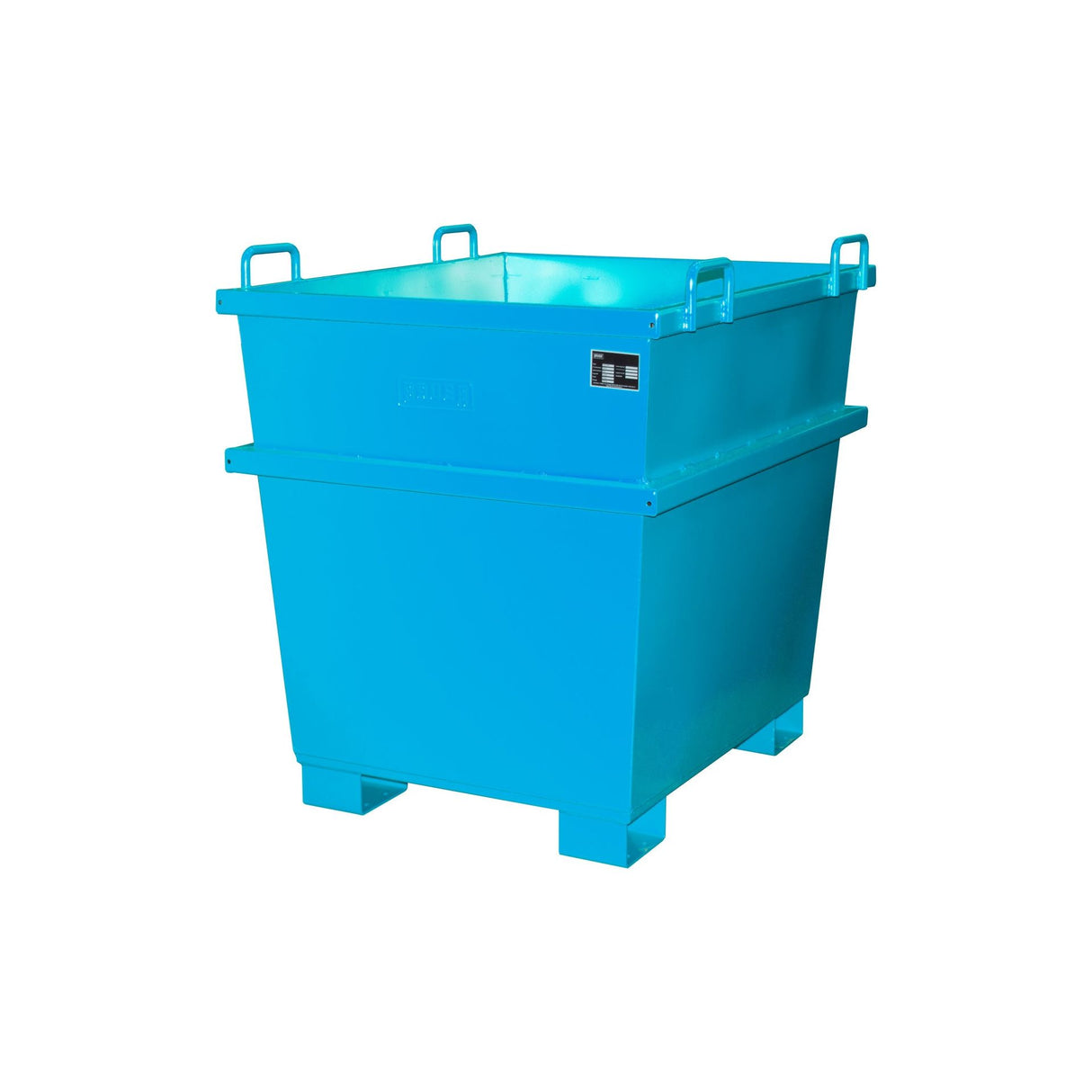 BAUER Südlohn Universalcontainer Typ UC 1000 RAL 5012 Lichtblau - Art.-Nr. 4472-07-0000-3