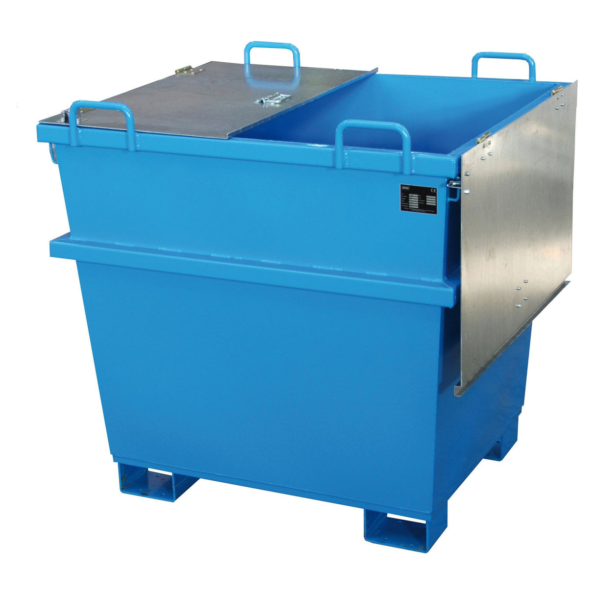 BAUER Südlohn Universalcontainer Typ UC 1000 RAL 5012 Lichtblau - Art.-Nr. 4472-07-0000-3