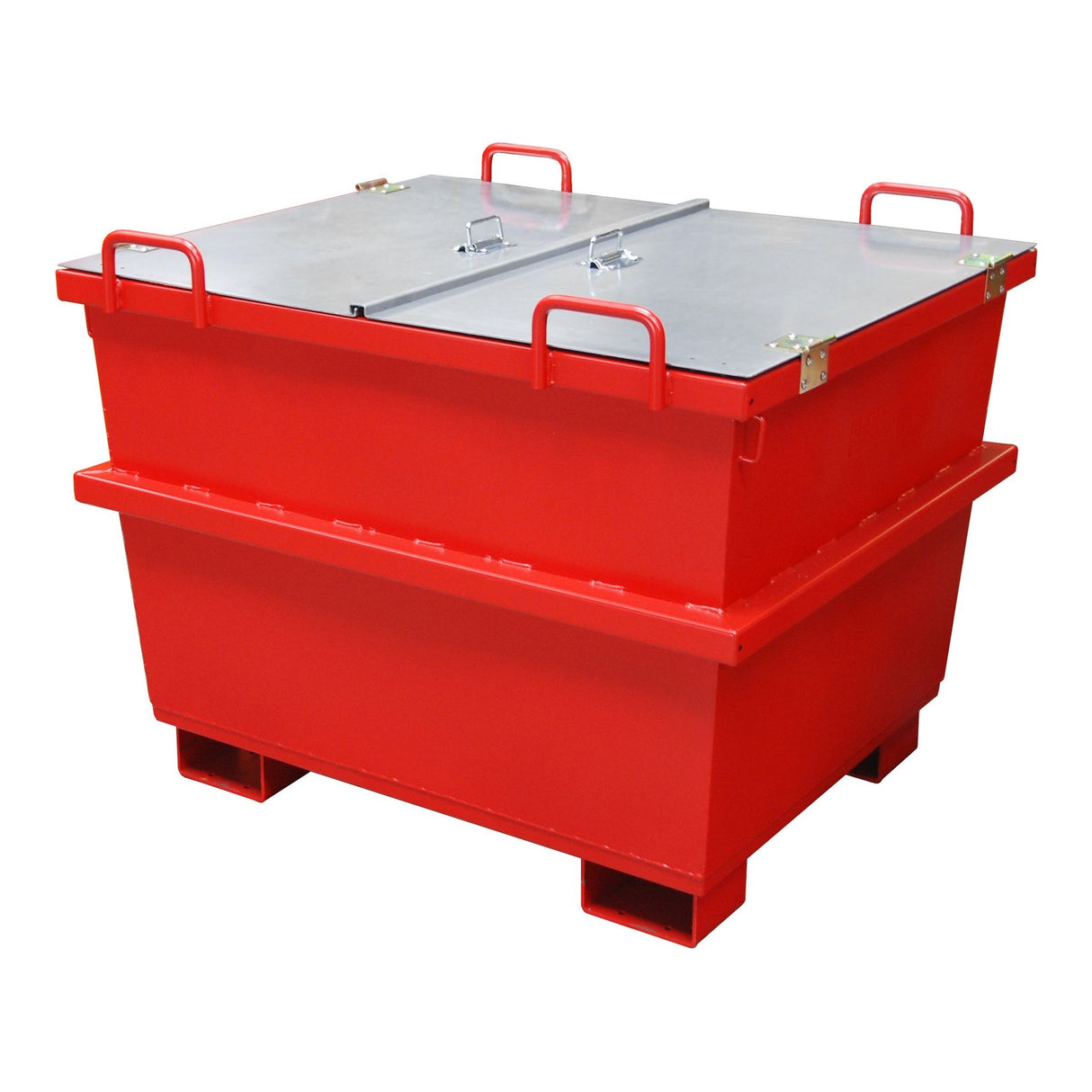 BAUER Südlohn Universalcontainer Typ UC 750 RAL 3000 Feuerrot - Art.-Nr. 4472-08-0000-2