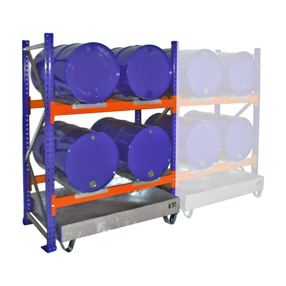 BAUER Südlohn Fassregal mit Auffangwanne Fassregale mit Auffangwannen 3000 Typ 3000 - Art.-Nr. 4473-01-0000-7