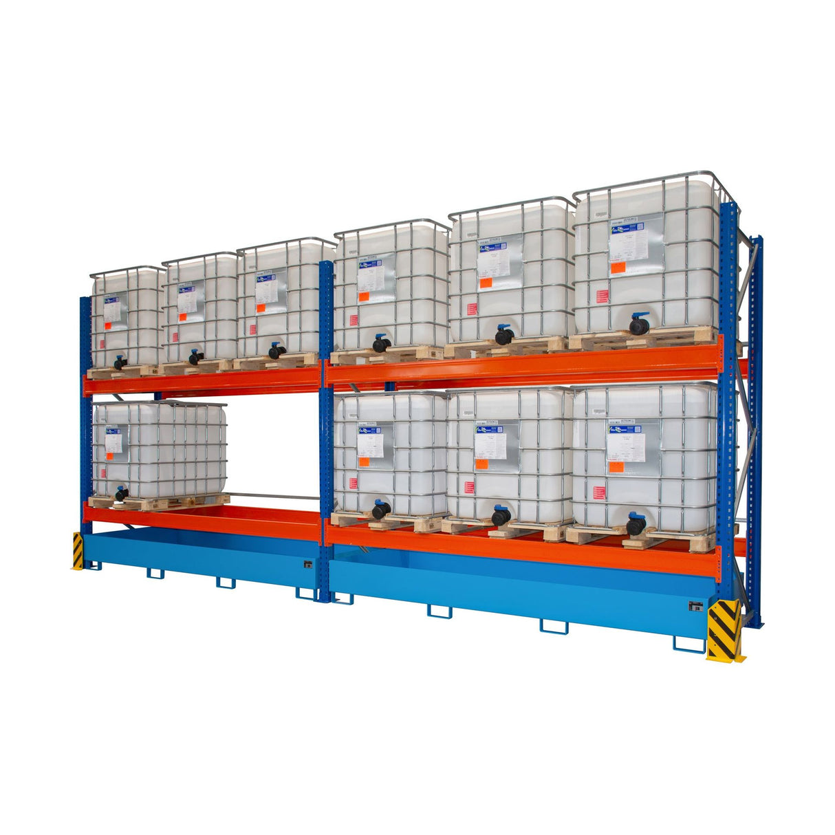 BAUER Südlohn Umweltregal Typ UR-G 3300 RAL 5012 Lichtblau - Art.-Nr. 4473-44-0000-3