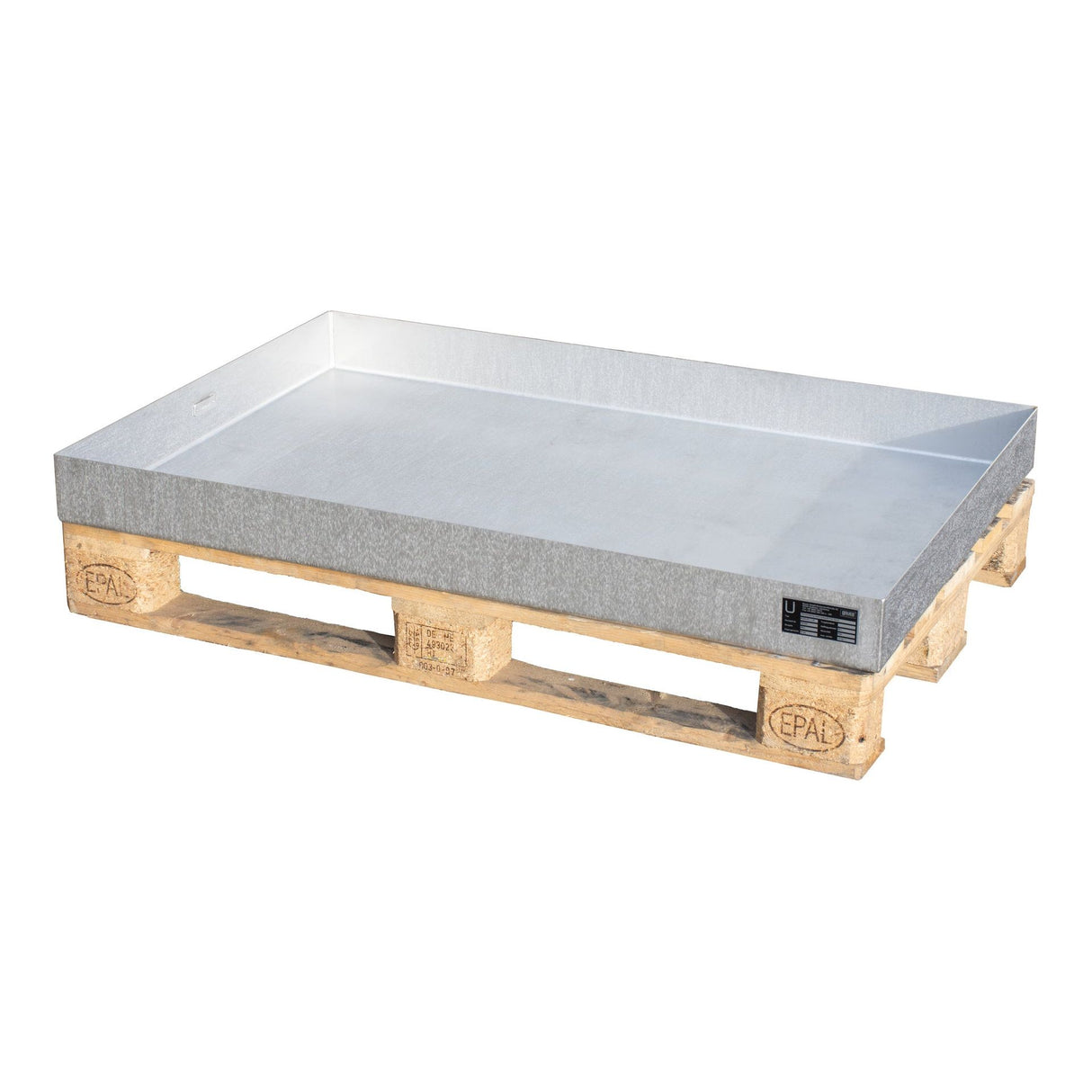 BAUER Südlohn Kleingebindewanne für Paletten Typ KGW-P 3 V4A - Art.-Nr. 4473-76-0000-11