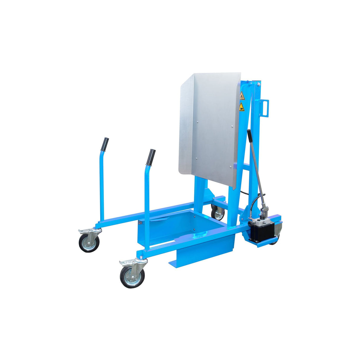 BAUER Südlohn Mülltonnen-Kippstation Typ MKS-H RAL 5012 Lichtblau - Art.-Nr. 4476-08-0000-3