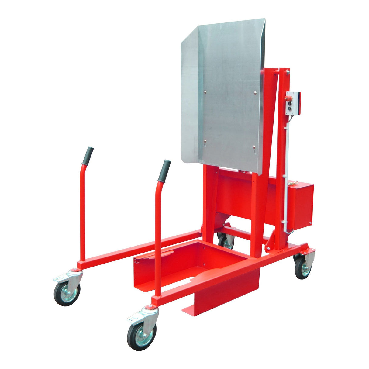 BAUER Südlohn Mülltonnen-Kippstation Typ MKS-12V RAL 3000 Feuerrot - Art.-Nr. 4476-09-0000-2