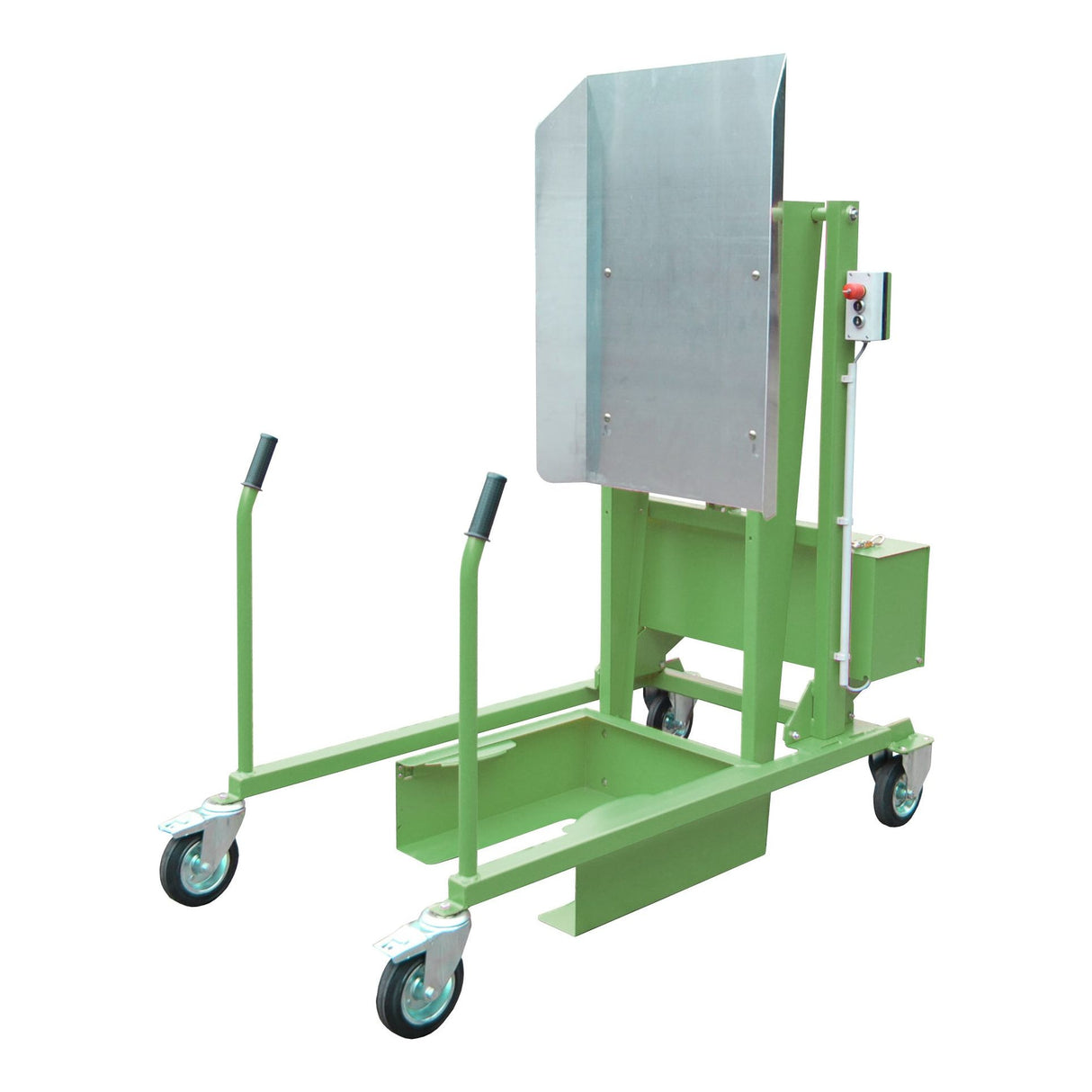 BAUER Südlohn Mülltonnen-Kippstation Typ MKS-12V RAL 6011 Resedagrün - Art.-Nr. 4476-09-0000-4