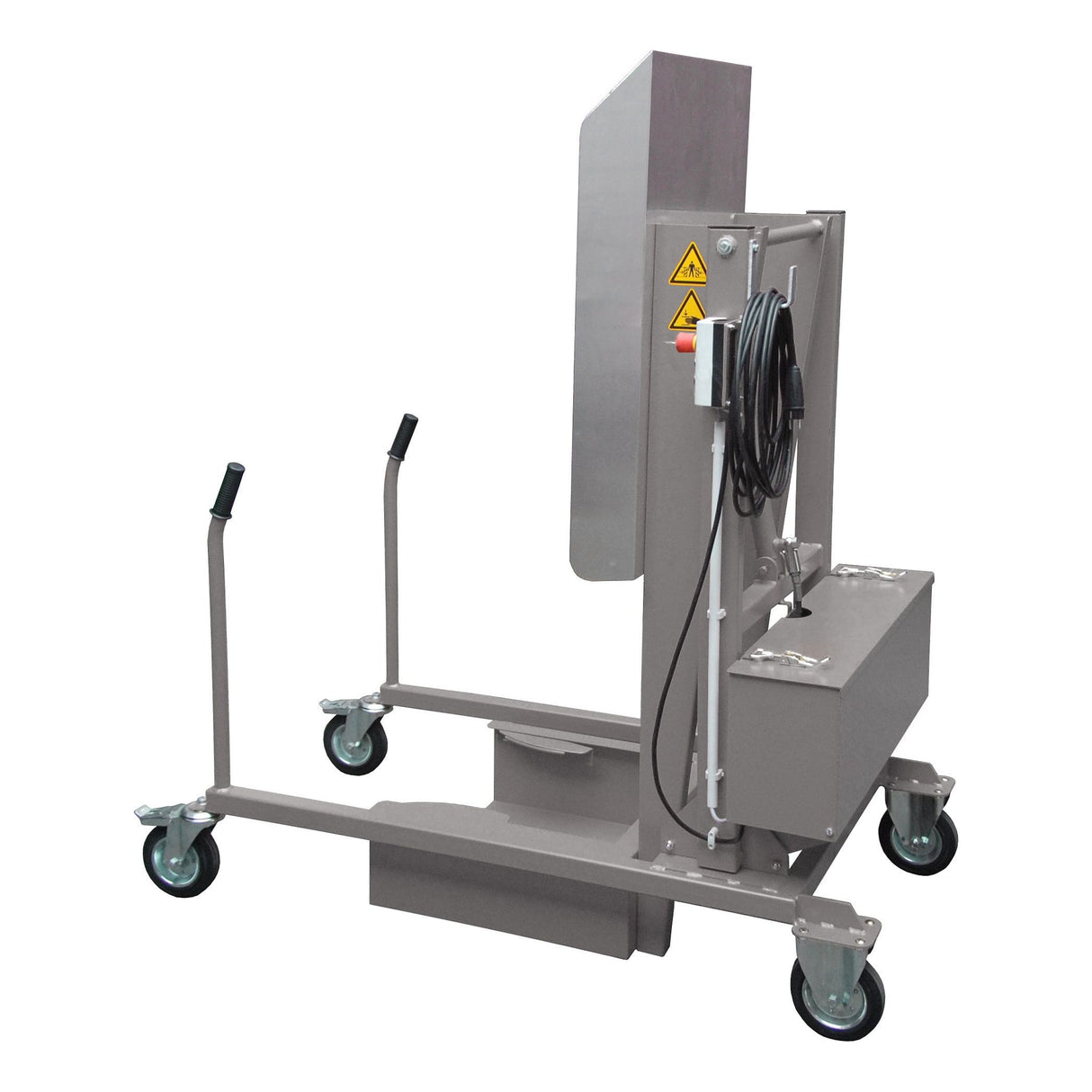 BAUER Südlohn Mülltonnen-Kippstation Typ MKS-230V RAL 7005 Mausgrau - Art.-Nr. 4476-10-0000-5