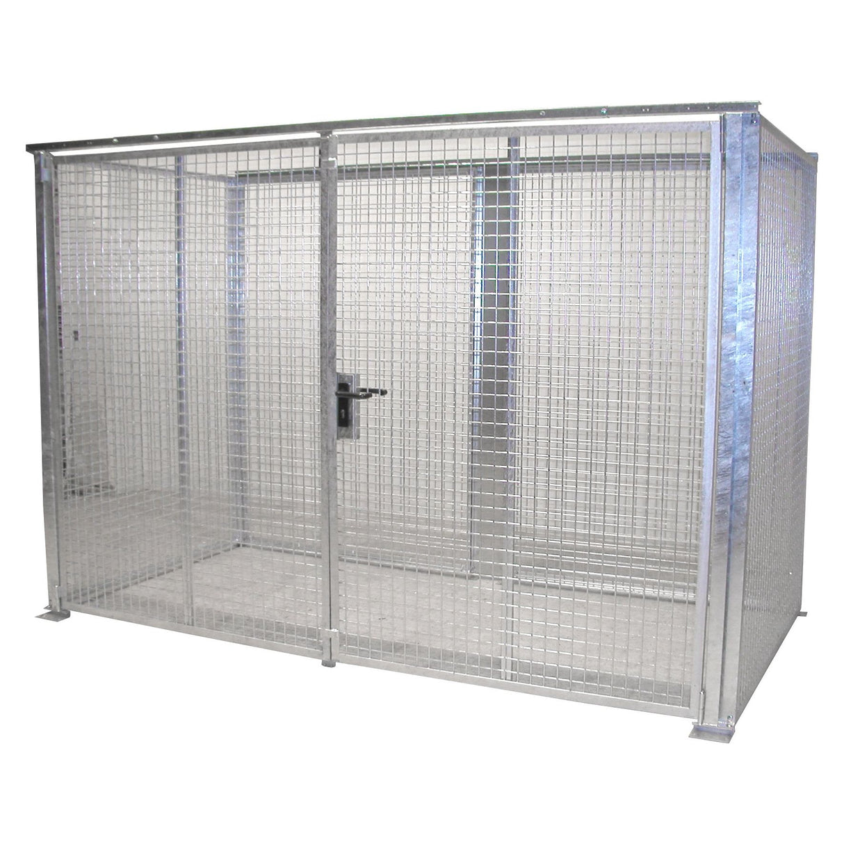 BAUER Südlohn Gasflaschen-Container Typ GFC-M4-DF - Art.-Nr. 4477-18-0000-7