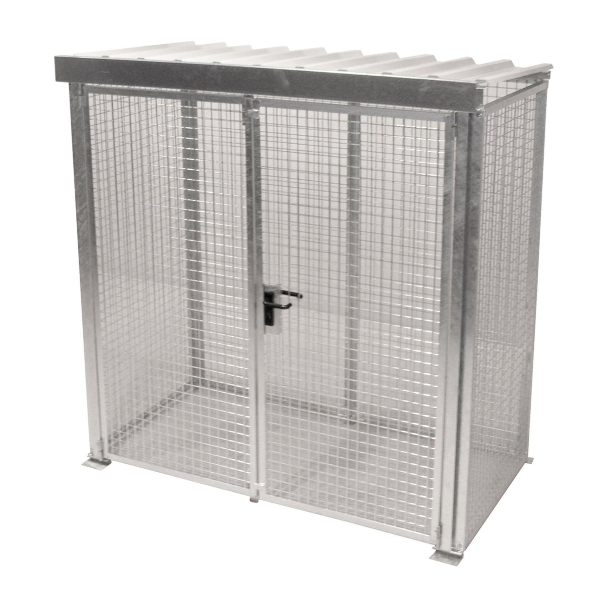 BAUER Südlohn Gasflaschen-Container Typ GFC-M1/D-DF - Art.-Nr. 4477-20-0000-7