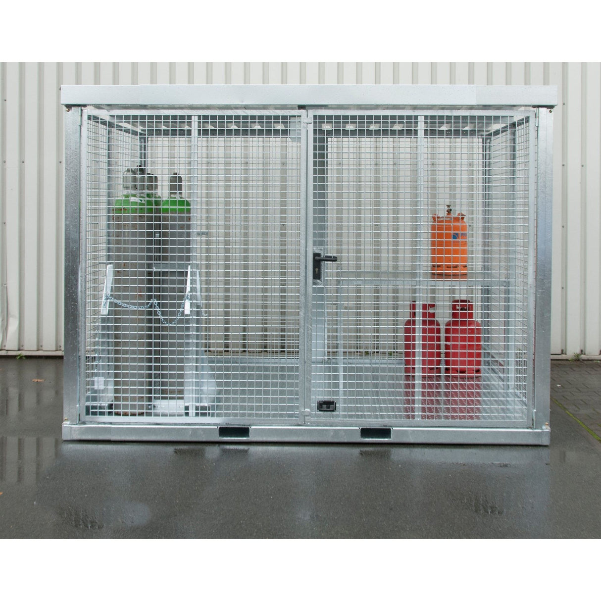 BAUER Südlohn Gasflaschen-Container Typ GFC-E/T M5 - Art.-Nr. 4477-24-2000-7