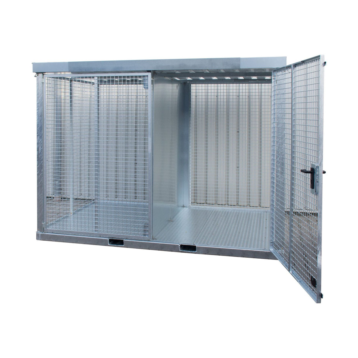 BAUER Südlohn Gasflaschen-Container Typ GFC-E/T M5 - Art.-Nr. 4477-24-2000-7