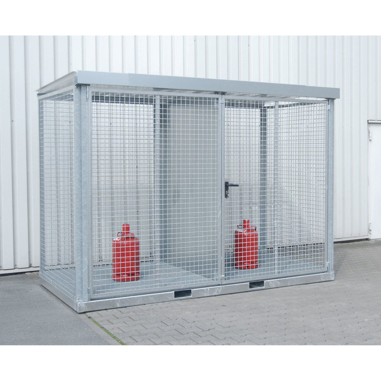 BAUER Südlohn Gasflaschen-Container Typ GFC-E/G M4 - Art.-Nr. 4477-29-1000-7