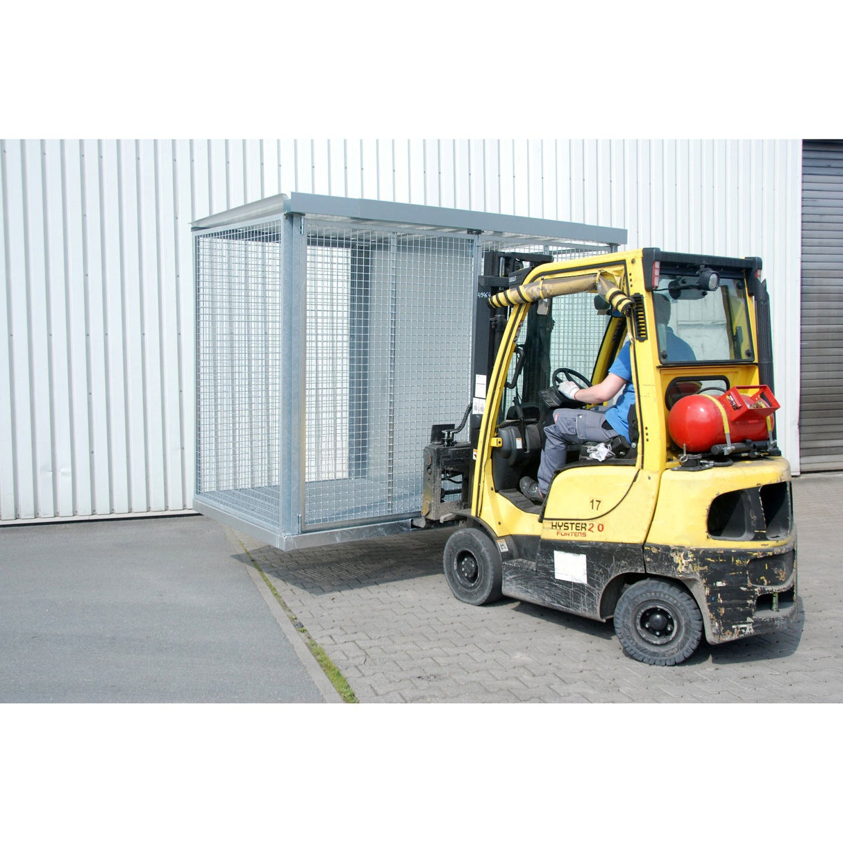 BAUER Südlohn Gasflaschen-Container Typ GFC-E/G M4 - Art.-Nr. 4477-29-1000-7