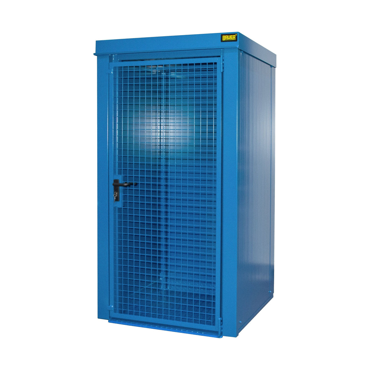 BAUER Südlohn Gasflaschen-Container Typ GFC-B M0 RAL 5012 Lichtblau - Art.-Nr. 4477-30-0000-3
