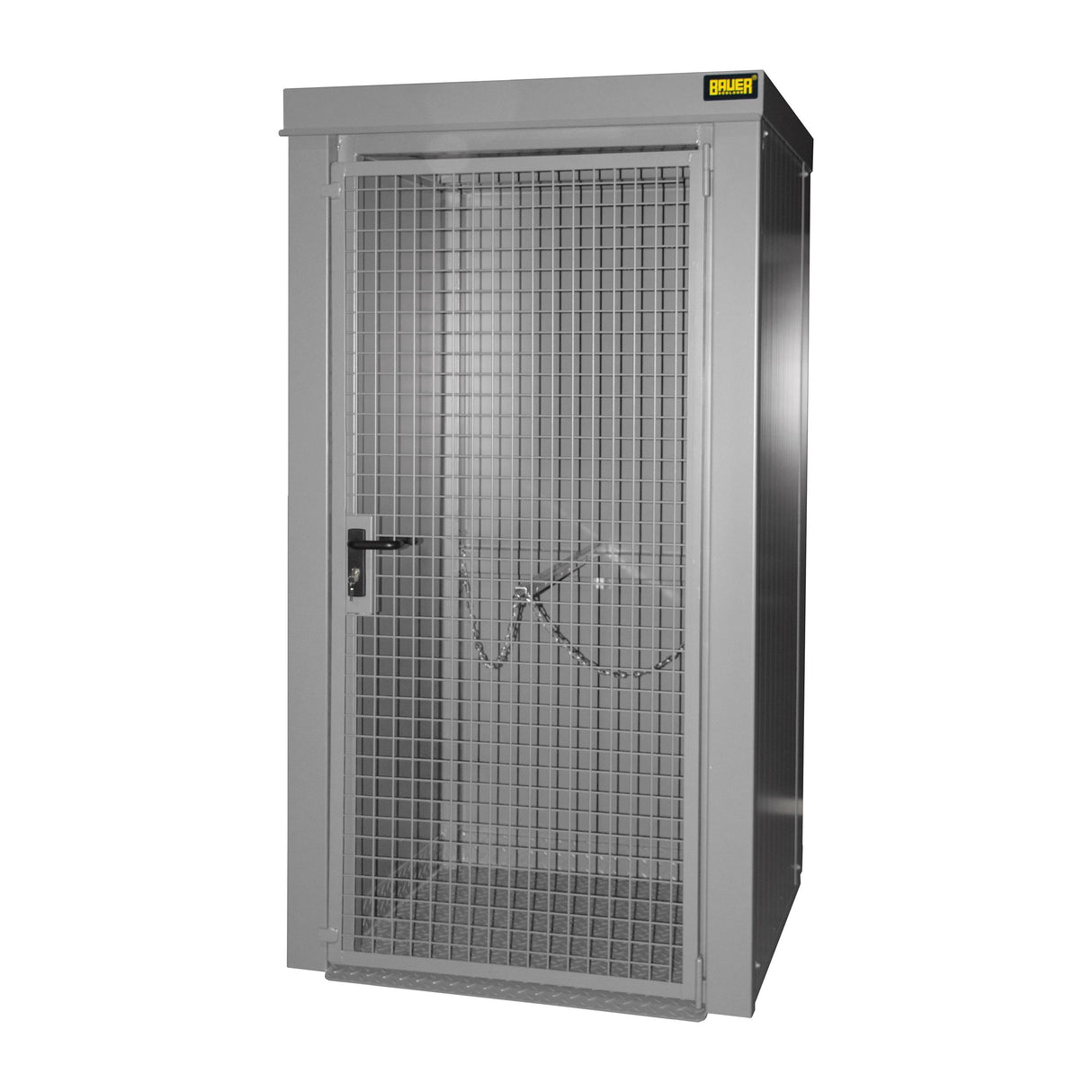 BAUER Südlohn Gasflaschen-Container Typ GFC-B M0 RAL 7005 Mausgrau - Art.-Nr. 4477-30-0000-5