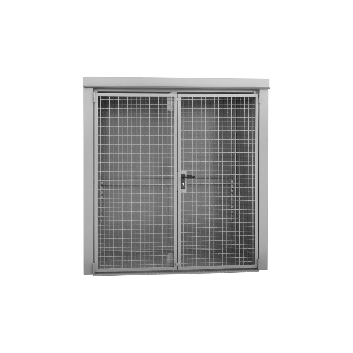 BAUER Südlohn Gasflaschen-Container Typ GFC-B M1 RAL 7005 Mausgrau - Art.-Nr. 4477-31-0000-5