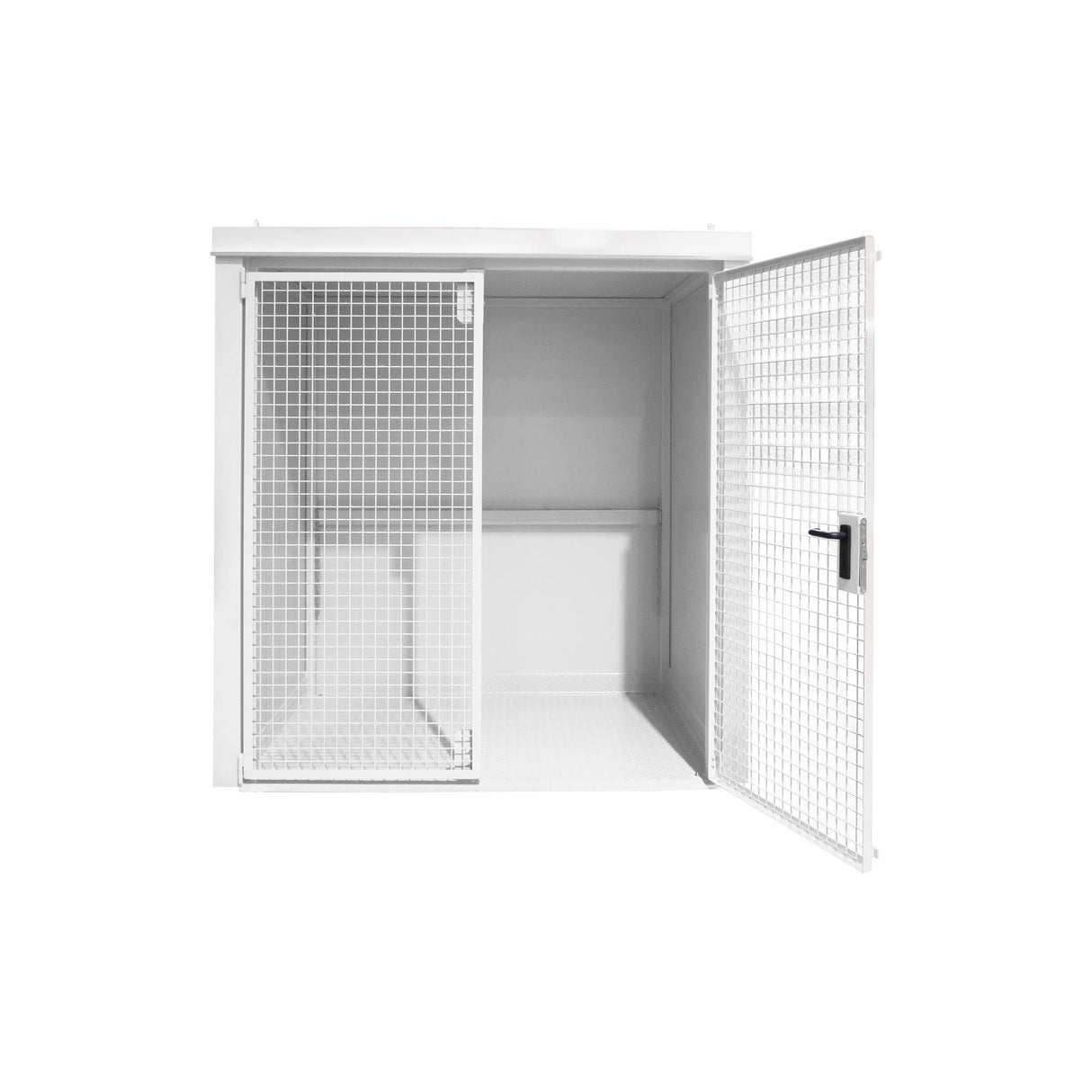 BAUER Südlohn Gasflaschen-Container Typ GFC-B M2 RAL 9002 Grauweiß - Art.-Nr. 4477-32-0000-18