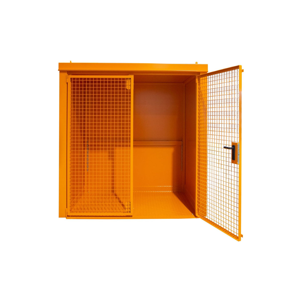 BAUER Südlohn Gasflaschen-Container Typ GFC-B M2 RAL 2000 Gelborange - Art.-Nr. 4477-32-0000-1