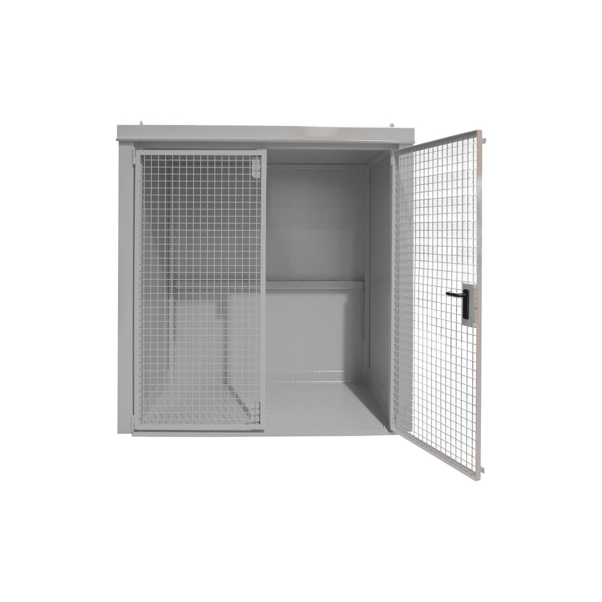 BAUER Südlohn Gasflaschen-Container Typ GFC-B M2 RAL 7005 Mausgrau - Art.-Nr. 4477-32-0000-5