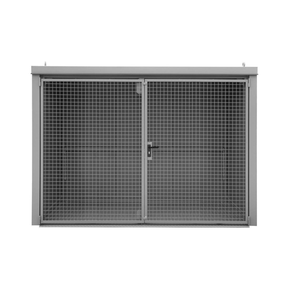 BAUER Südlohn Gasflaschen-Container Typ GFC-B M4 RAL 7005 Mausgrau - Art.-Nr. 4477-34-0000-5