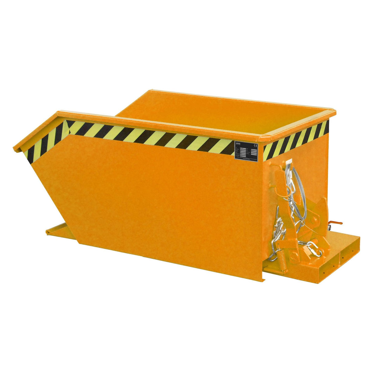 BAUER Südlohn Späne-Kippbehälter Typ SGU 30 RAL 2000 Gelborange - Art.-Nr. 4479-01-0000-1