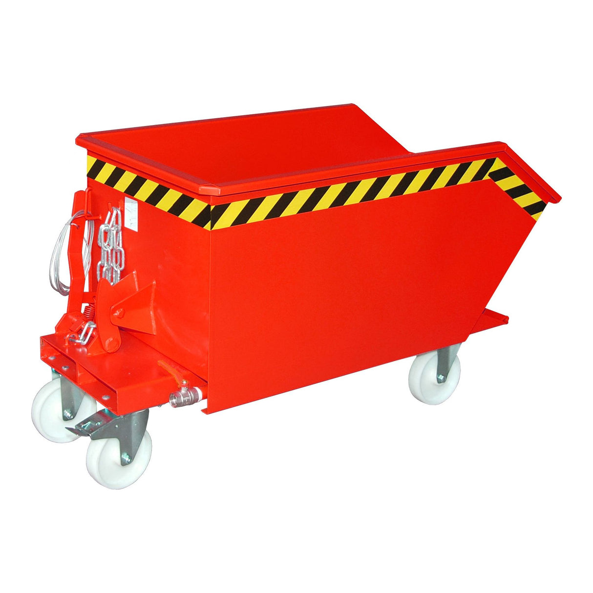 BAUER Südlohn Späne-Kippbehälter Typ SGU 30 RAL 3000 Feuerrot - Art.-Nr. 4479-01-0000-2