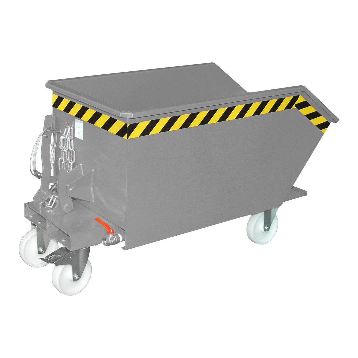 BAUER Südlohn Späne-Kippbehälter Typ SGU 30 RAL 7005 Mausgrau - Art.-Nr. 4479-01-0000-5