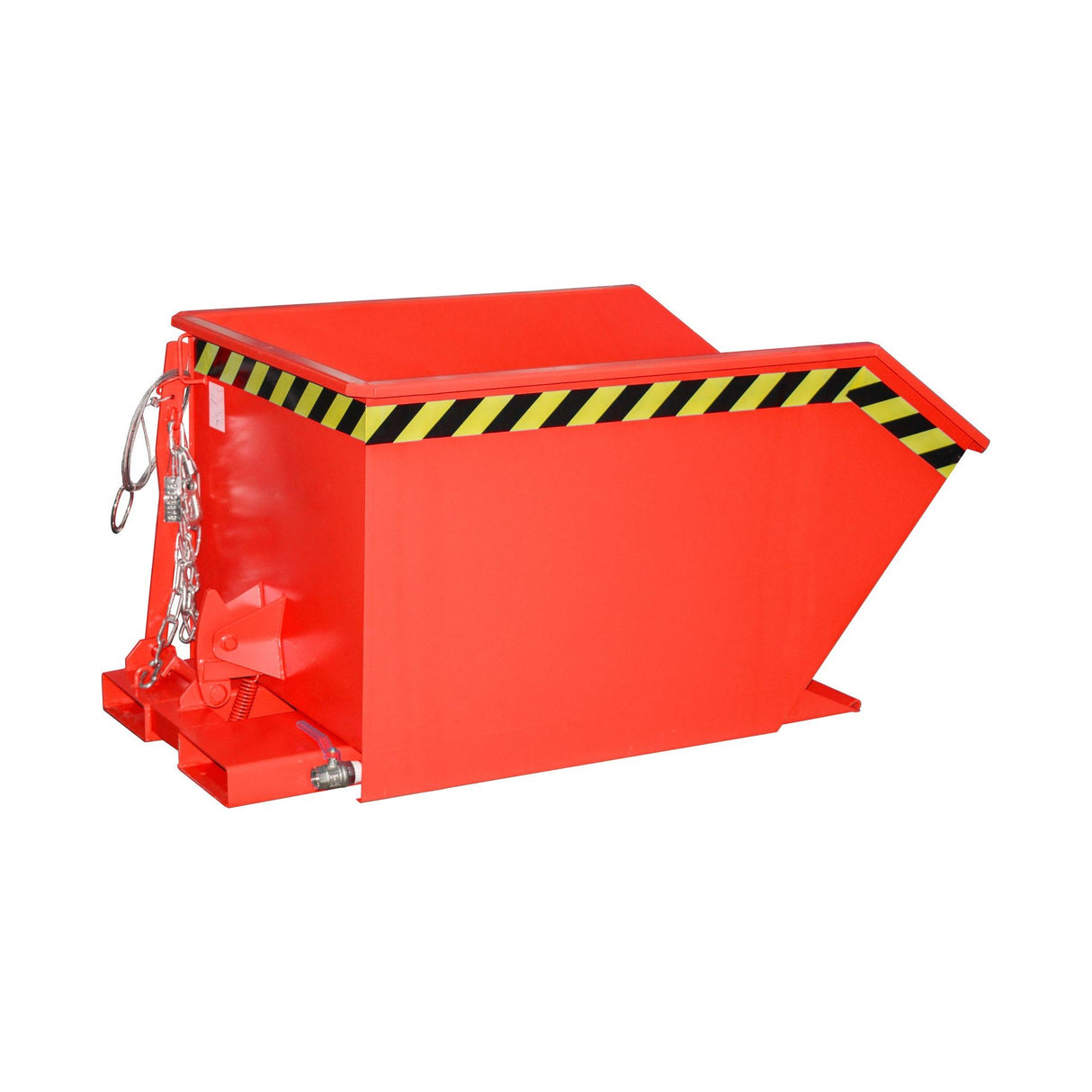 BAUER Südlohn Späne-Kippbehälter Typ SGU 50 RAL 3000 Feuerrot - Art.-Nr. 4479-02-0000-2