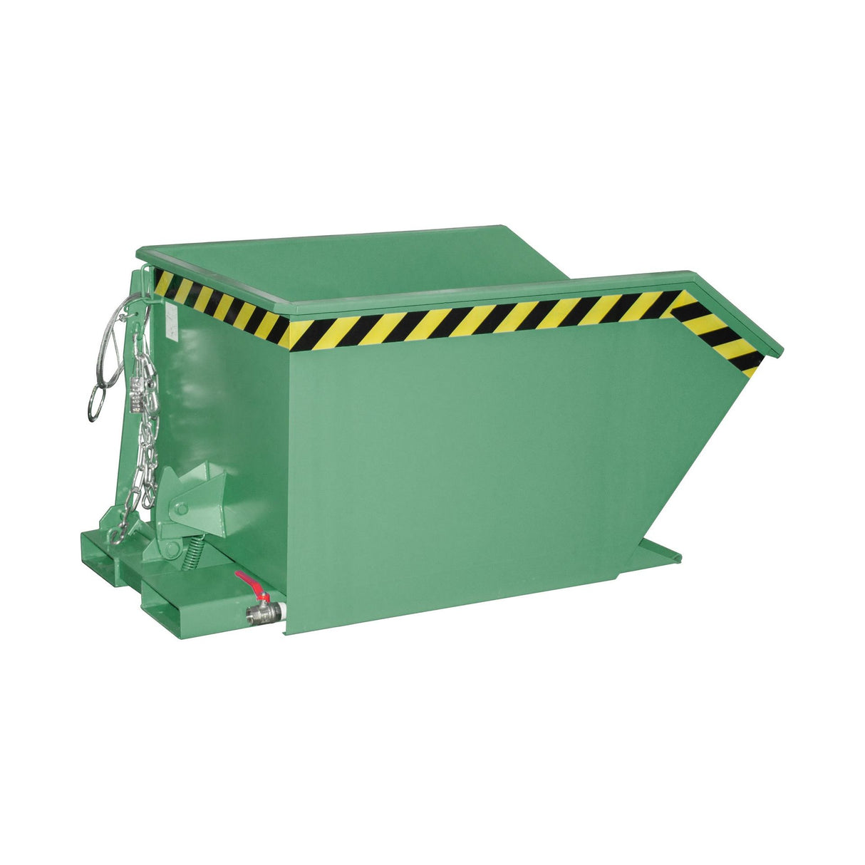 BAUER Südlohn Späne-Kippbehälter Typ SGU 50 RAL 6011 Resedagrün - Art.-Nr. 4479-02-0000-4