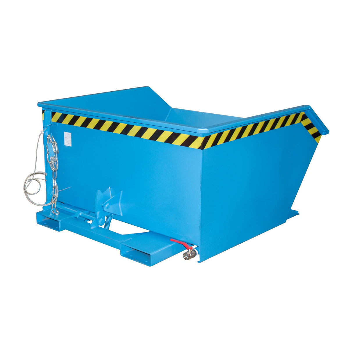 BAUER Südlohn Späne-Kippbehälter Typ SGU 75 RAL 5012 Lichtblau - Art.-Nr. 4479-03-0000-3