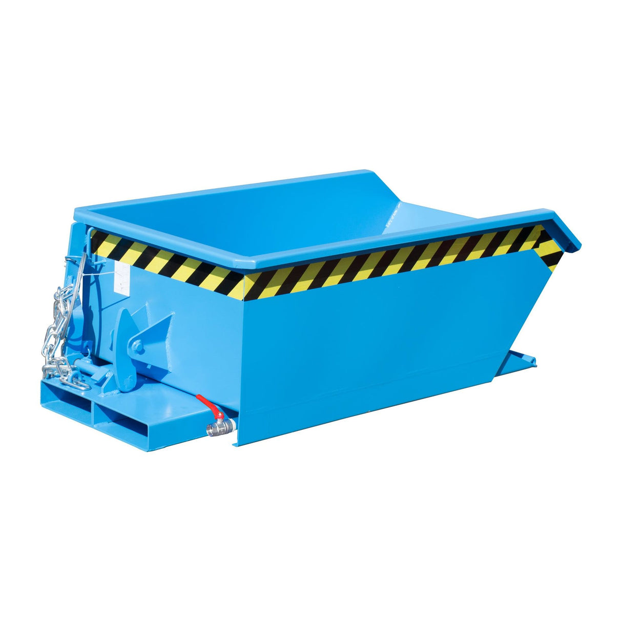 BAUER Südlohn Mini-Späne-Kippbehälter Typ SMGU 230 RAL 5012 Lichtblau - Art.-Nr. 4479-25-0000-3