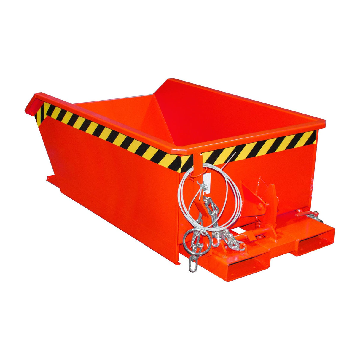 BAUER Südlohn Mini-Späne-Kippbehälter Typ SMGU 270 RAL 3000 Feuerrot - Art.-Nr. 4479-26-0000-2