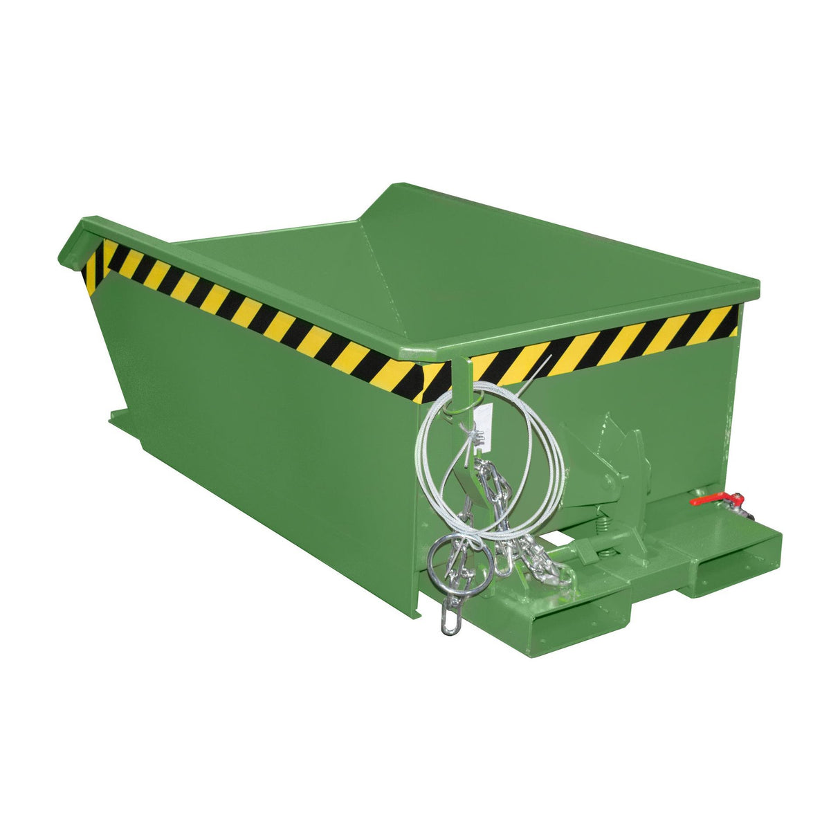 BAUER Südlohn Mini-Späne-Kippbehälter Typ SMGU 270 RAL 6011 Resedagrün - Art.-Nr. 4479-26-0000-4