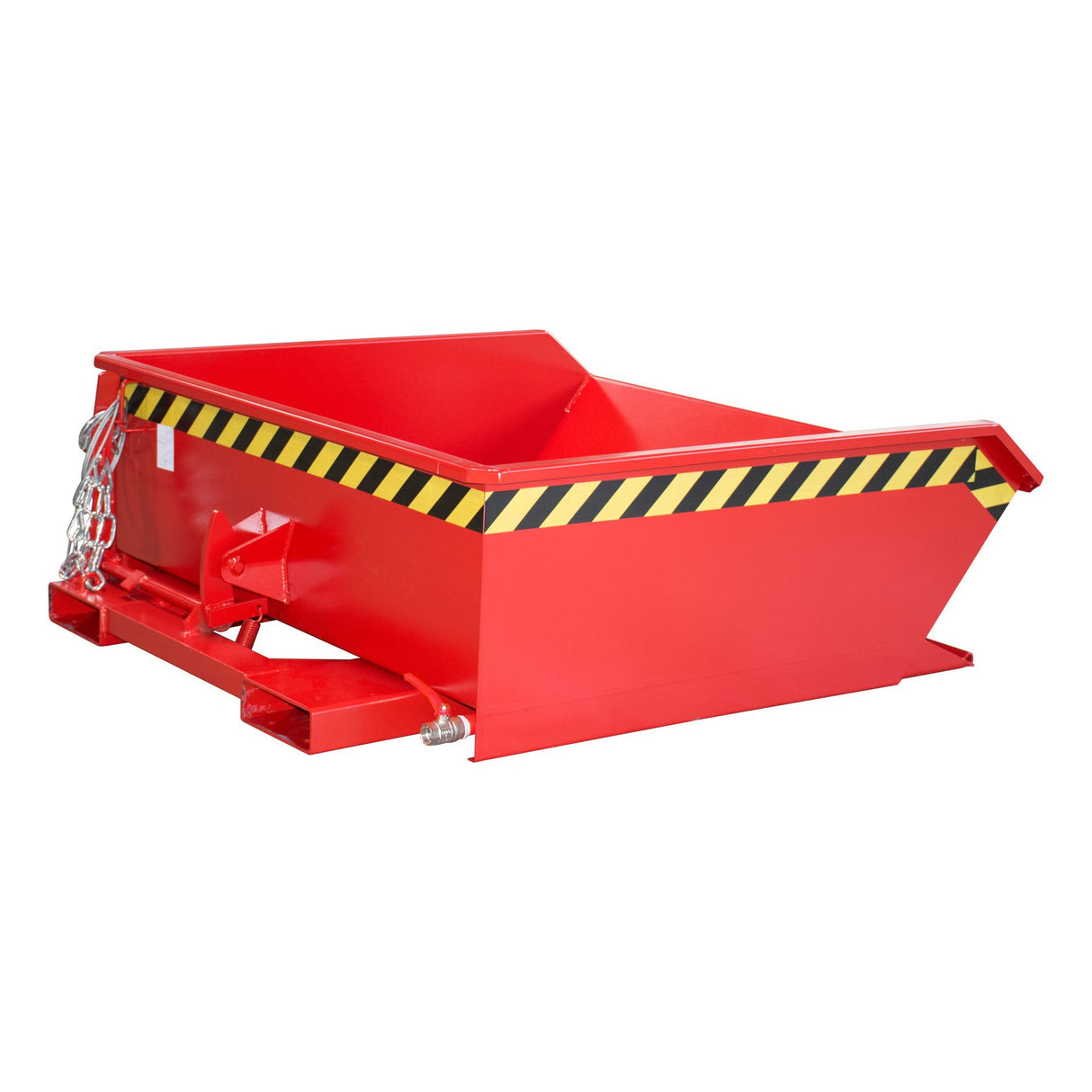 BAUER Südlohn Mini-Späne-Kippbehälter Typ SMGU 460 RAL 3000 Feuerrot - Art.-Nr. 4479-27-0000-2