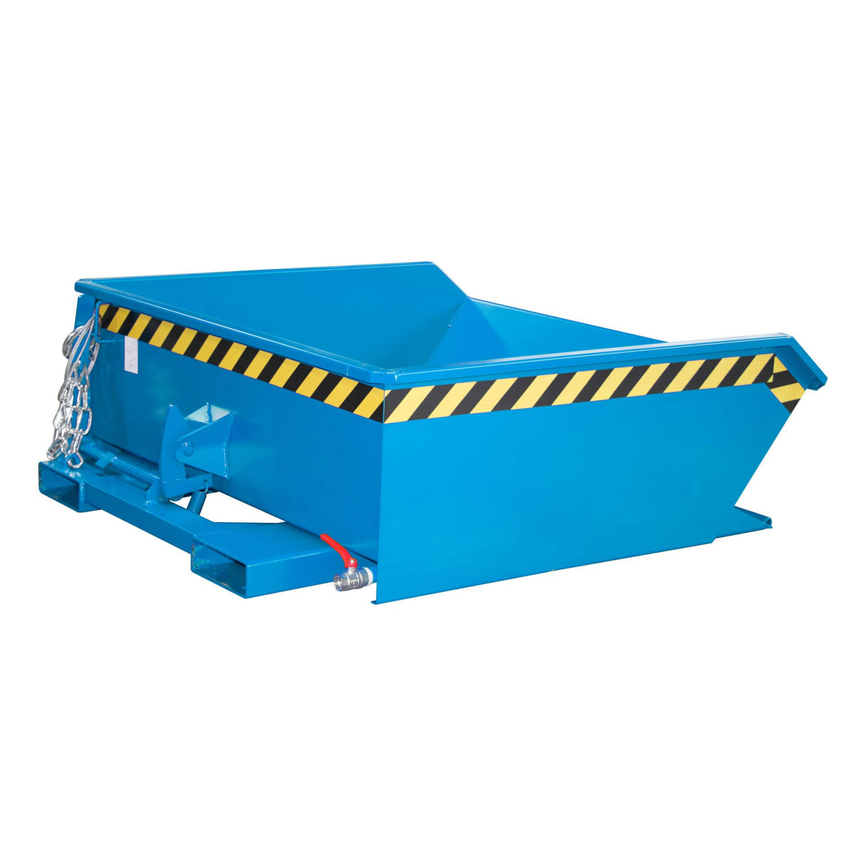 BAUER Südlohn Mini-Späne-Kippbehälter Typ SMGU 460 RAL 5012 Lichtblau - Art.-Nr. 4479-27-0000-3