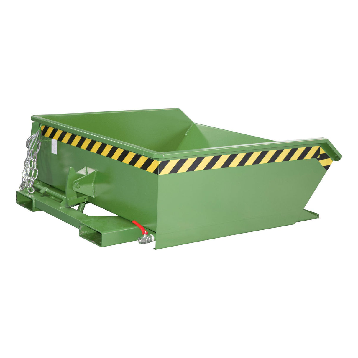 BAUER Südlohn Mini-Späne-Kippbehälter Typ SMGU 460 RAL 6011 Resedagrün - Art.-Nr. 4479-27-0000-4